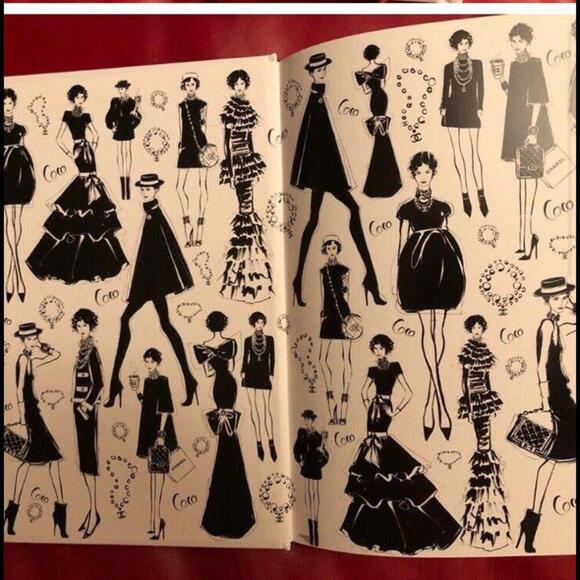 Coco Chanel The Illustrated World of a Fashion Icon Hardcover by Megan Hess NEW - Picture 3 of 5
